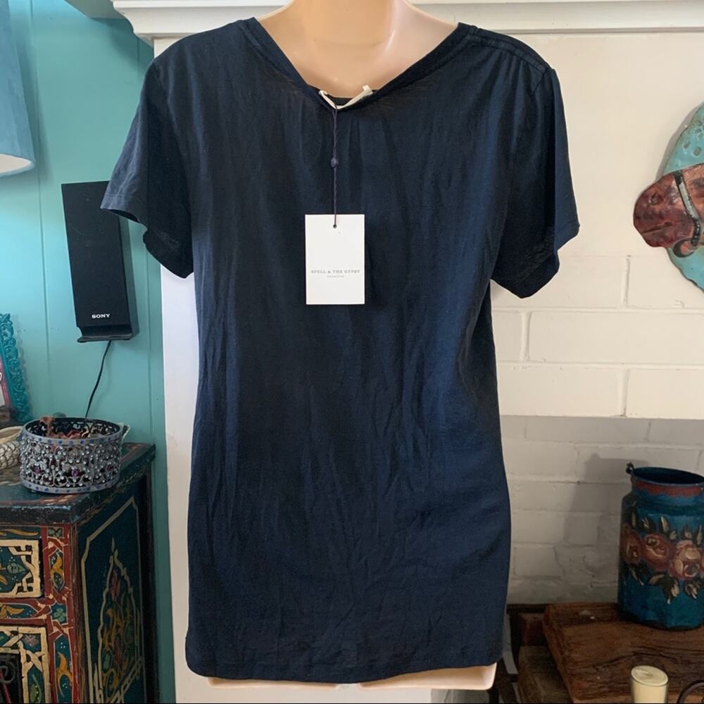 NWT "VINTAGE" SPELL DESIGNS FOLLOW THE SUN STEVIE NICKS TEE S - Picture 7 of 10